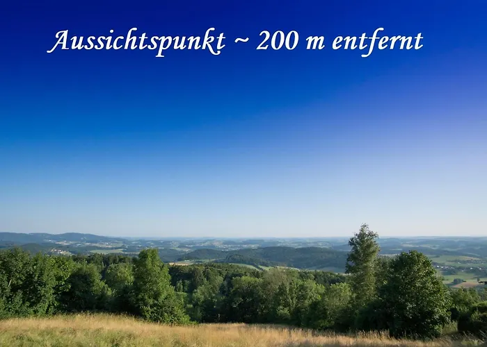 Helle Am Waldrand - Mit Balkon, Pool & Sauna * Freyung